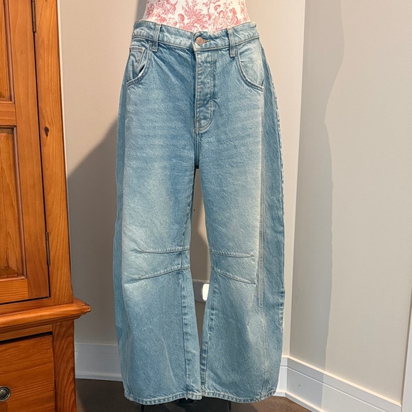 Free People Denim - Free People barrel jean